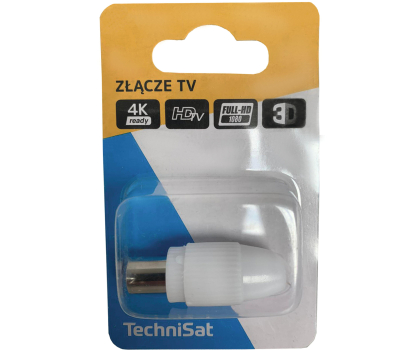 Kabel i złączka TechniSat ZŁĄCZE TV MĘSKIE PLASTIKOWE